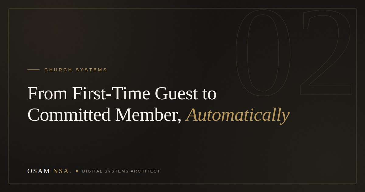 From First-Time Guest to Committed Member, Automatically